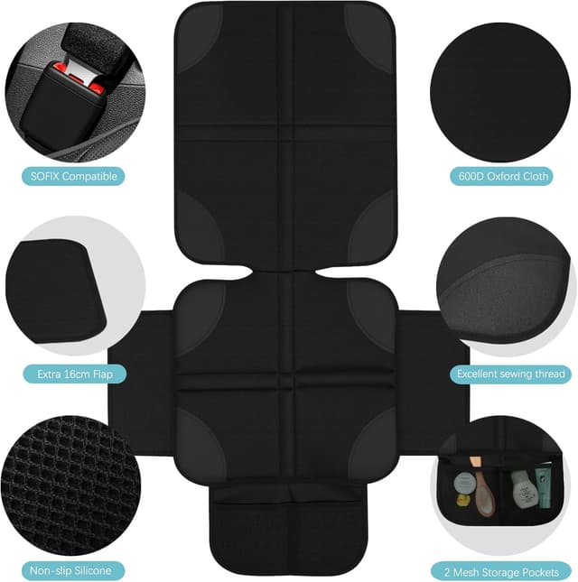 Thumbnail 1 de FYY Car Seat Protector with Thickest Padding