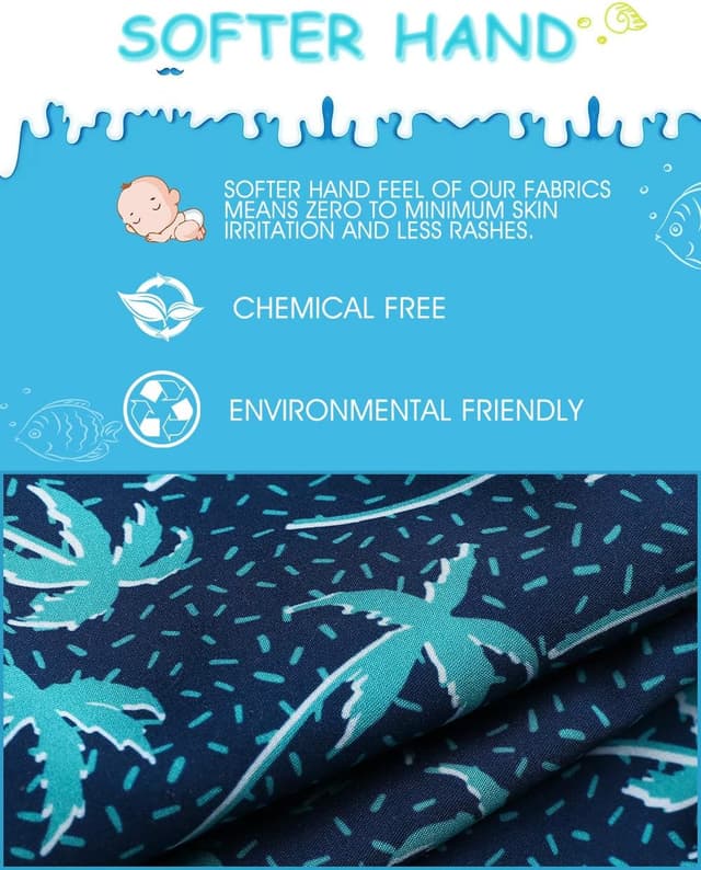 Detalle 2 de MaaMgic Jungen Badeshorts schnelltrocknend