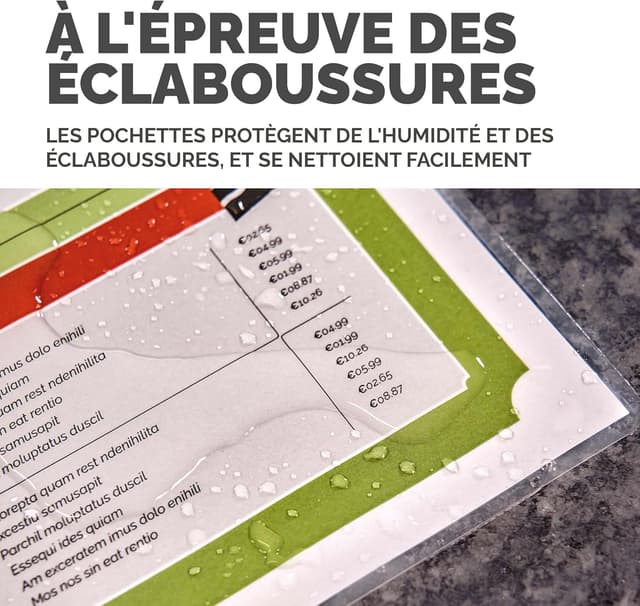 Detalle 2 de Fellowes 120 pochettes plastification A4