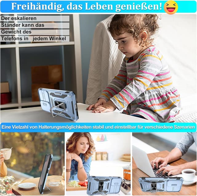 Thumbnail 6 de Samsung Galaxy S25 FE Hülle mit 360° Stand