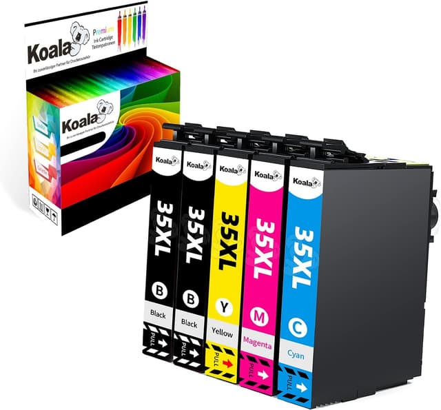 Detalle de Koala Multipack 35XL compatibles Epson 5 cartouches