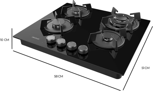 Thumbnail 1 de Cecotec Bolero Squad G 4200S - Placa Gas 4 Fuegos 🔥
