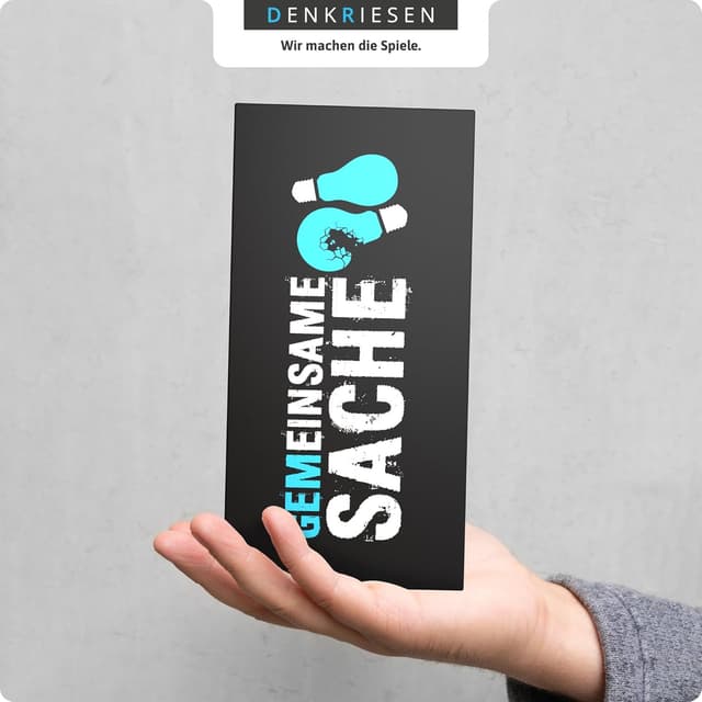 Detalle de DENKRIESEN PARTYFIEBER „GEMEINSAME SACHE“ Partyspiel mit Überraschungseffekt (120 Wettchips, 300 Karten)
