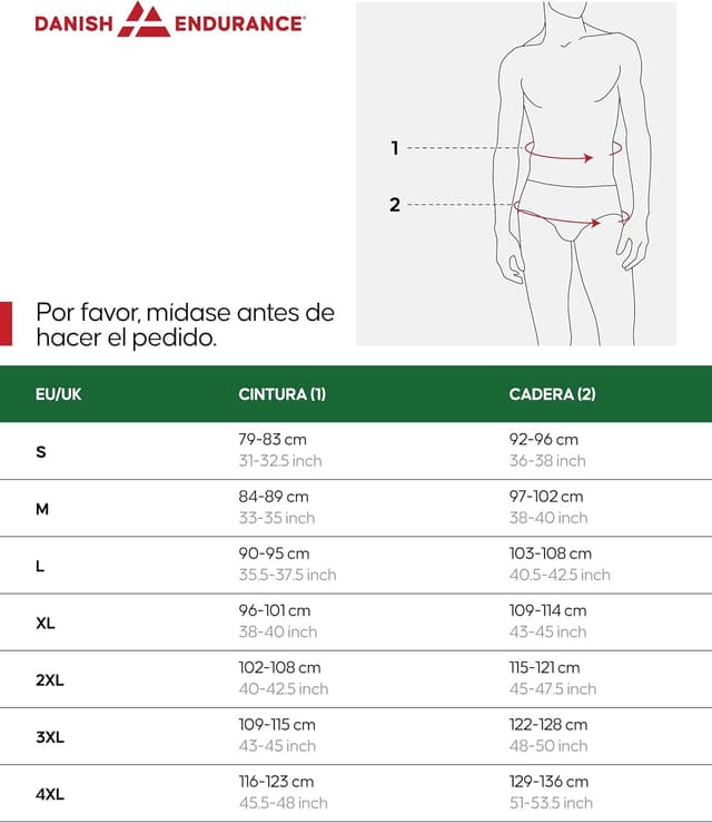 Thumbnail 5 de DANISH ENDURANCE Calzoncillos Slip 3 pack 👖