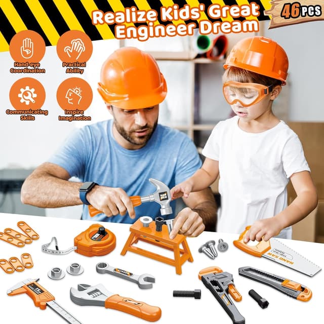 Detalle 2 de Kids Tool Set 46 PCS