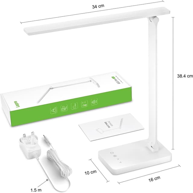 Thumbnail 6 de Lepro LED Desk Lamp 655lm with USB port
