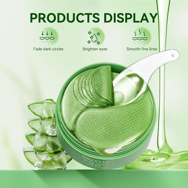 Thumbnail 5 de BREYLEE Aloe Vera Eye Masks 60 pcs
