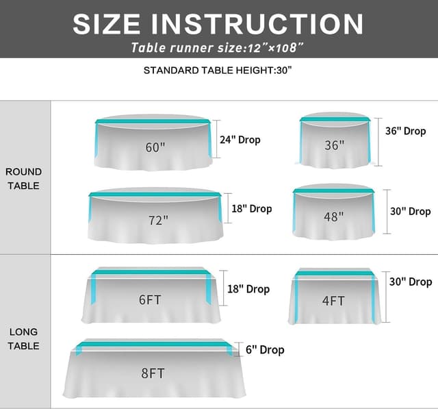 Thumbnail 4 de OQSC Satin Table Runner 20 Pack 12x108 Champagne