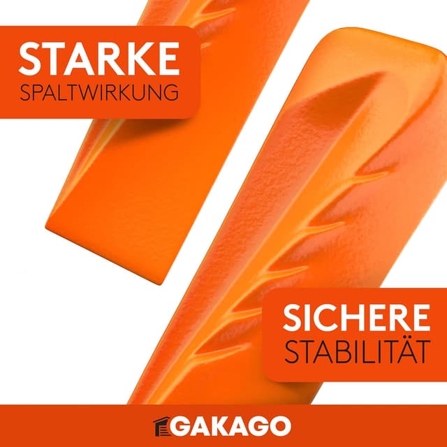 Detalle de Gakago Spaltkeil 1750 g Drehspaltkeil 🪓