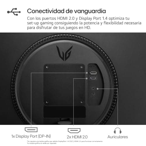 Thumbnail 8 de LG 24GS60F B Monitor Ultragear 24" IPS, 180Hz, 1ms