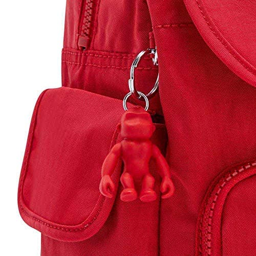 Detalle 1 de Kipling City Pack Mini Mochila Pequeña - Red Rouge