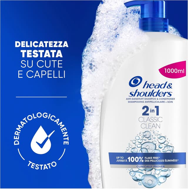 Detalle 2 de Head & Shoulders Classic Clean 1000 ml