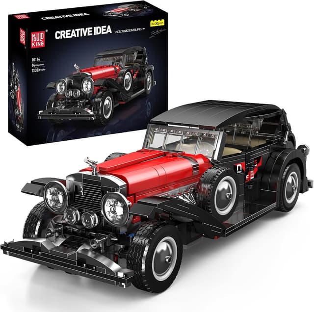 Thumbnail 6 de Mould King 10208 Muskel-Sportwagen Modellbausatz 1556