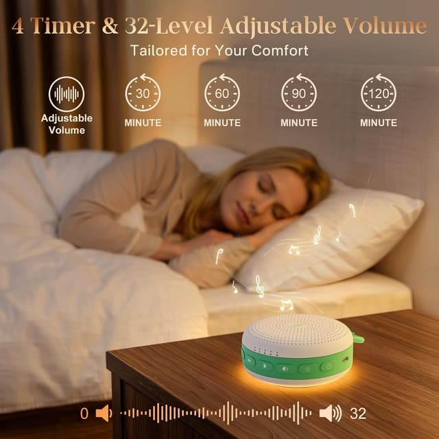 Detalle 1 de White Noise Machine 30 Soothing Sounds