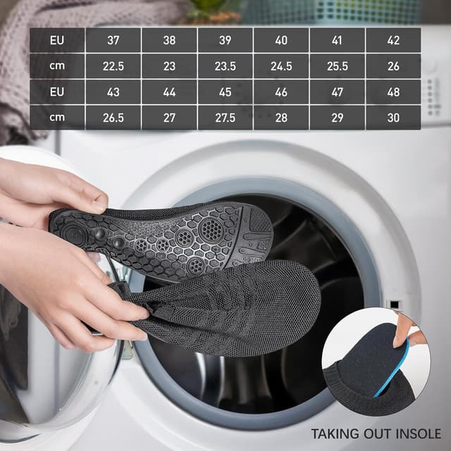 Detalle 2 de Sosenfer Barfuß-Hausschuhe Unisex: rutschfeste Slip-on Pantoffeln für drinnen & draußen