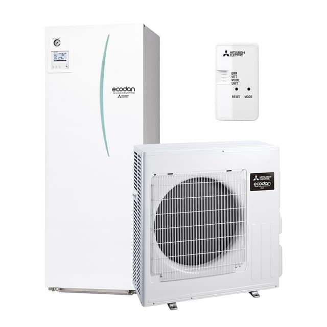 Detalle de Mitsubishi Electric SUZ-SWM80VA2 aerotermia 200 litros