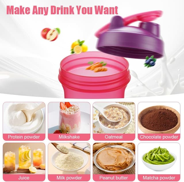 Detalle de Alaoo Protein Shaker Bottle 700ml