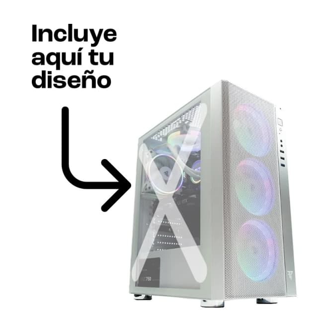 Imagen de Tempest Umbra RGB Torre ATX blanca con cristal personalizable 🖥 en OfertitasTOP