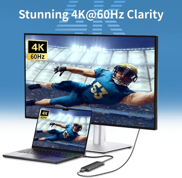 Detalle 2 de USB-C HUB Adapter für iPad Pro 9-in-1