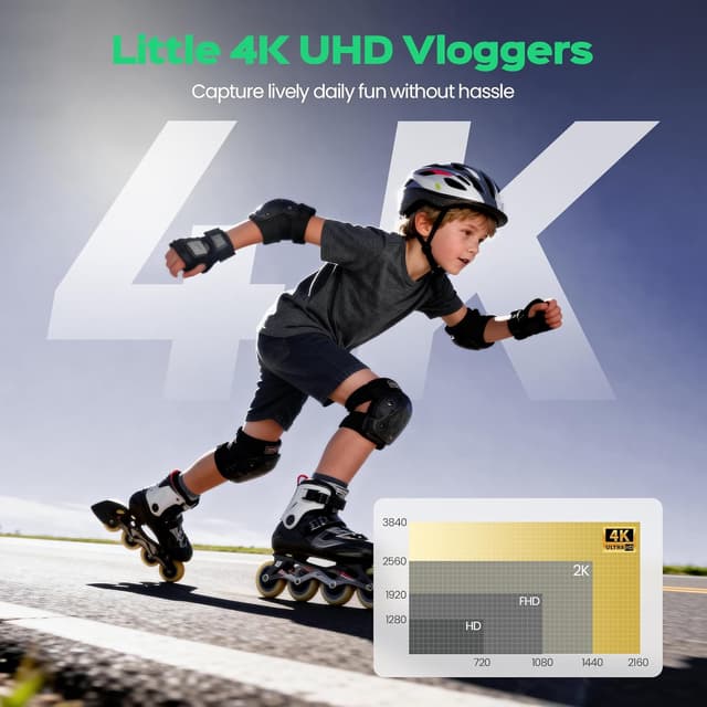 Detalle 2 de Digital Camera 48MP Compact 32GB 4K LCD