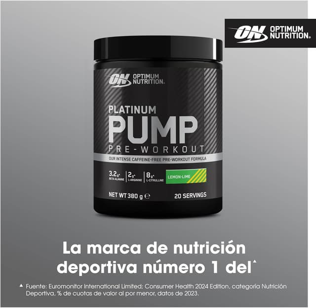 Detalle 2 de ON Platinum PUMP Pre-entrenamiento