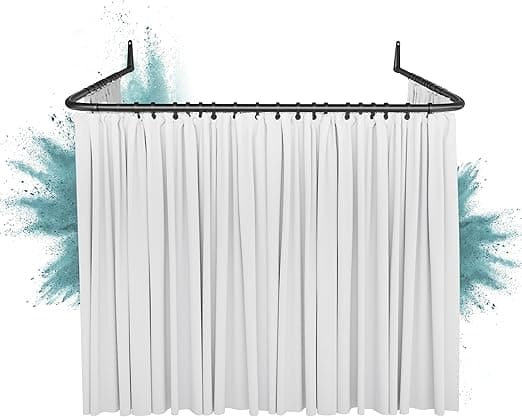 Imagen de Erica Barra Ducha Inoxidable 85x95cm - Sin Fijación 🌧 en OfertitasTOP