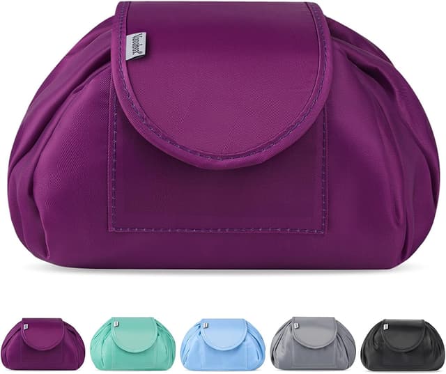 Detalle de Lazy drawstring makeup bag waterproof, large
