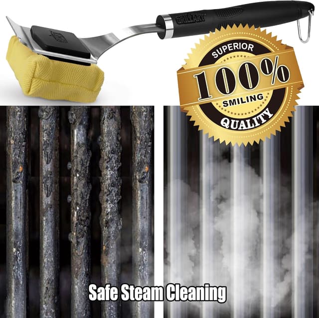 Thumbnail 6 de GRILLART Grill Brush Steam Cleaner 17