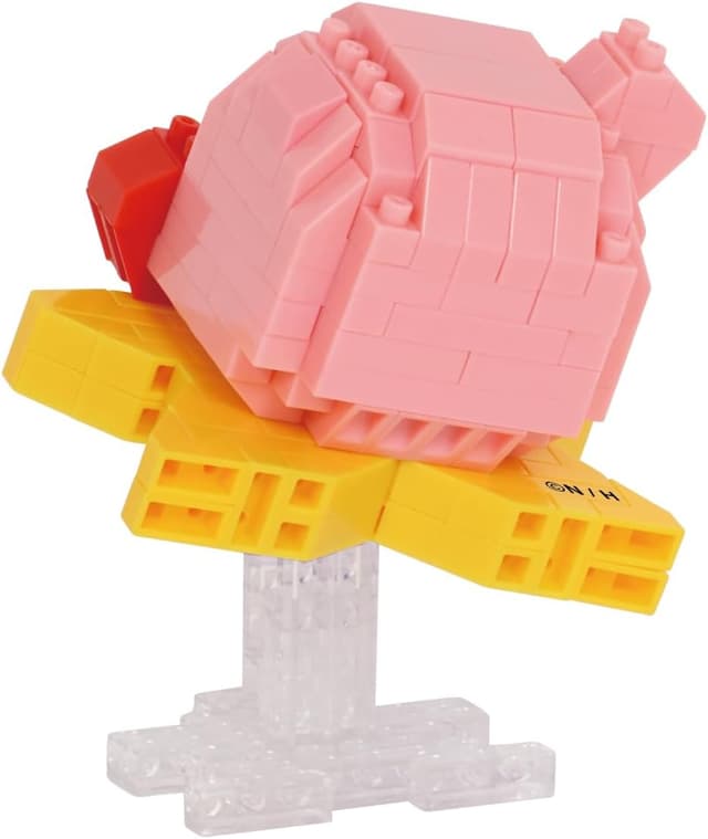 Detalle de Bandai Nanoblock Kirby (NBK141) – mini figurine en briques en kit de construction