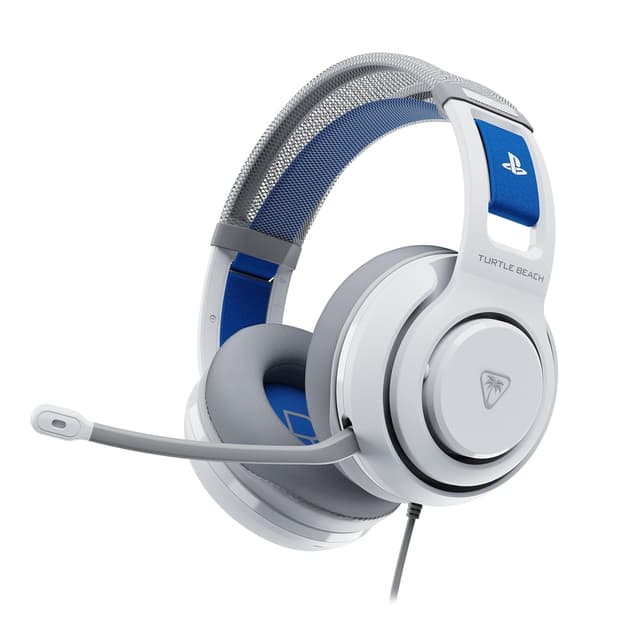 Detalle de Turtle Beach Atlas 200 Wired Gaming Headset (PS5/PS4, offiziell für PlayStation) – weiß