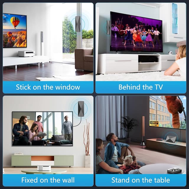 Thumbnail 5 de 2025 Long Range TV Antenna 33ft Cable