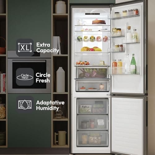 Detalle de Candy Fresco 300 CNCQ2T620EX Frigorífico Combi 409 L