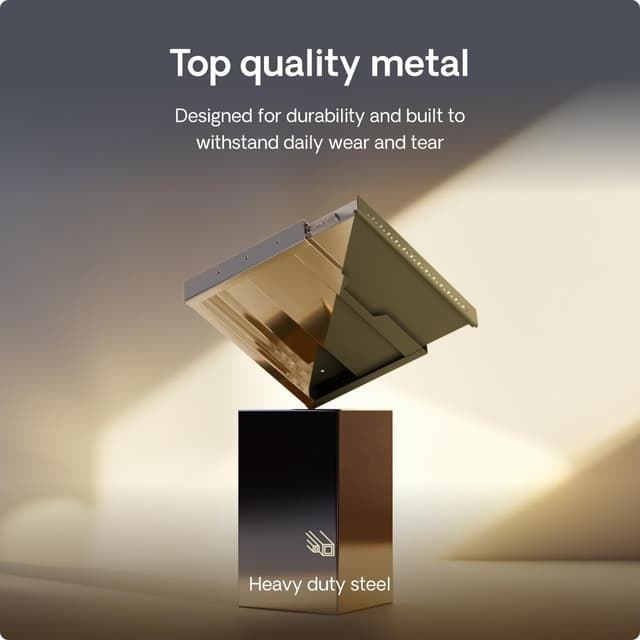 Detalle de Desktronic Hidden Organizer Under-Desk Storage Drawer (Light Green) for Office & Vanity Desks