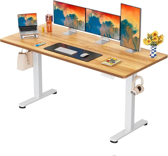 Detalle de ErGear Escritorio Elevable Eléctrico 160x80 cm