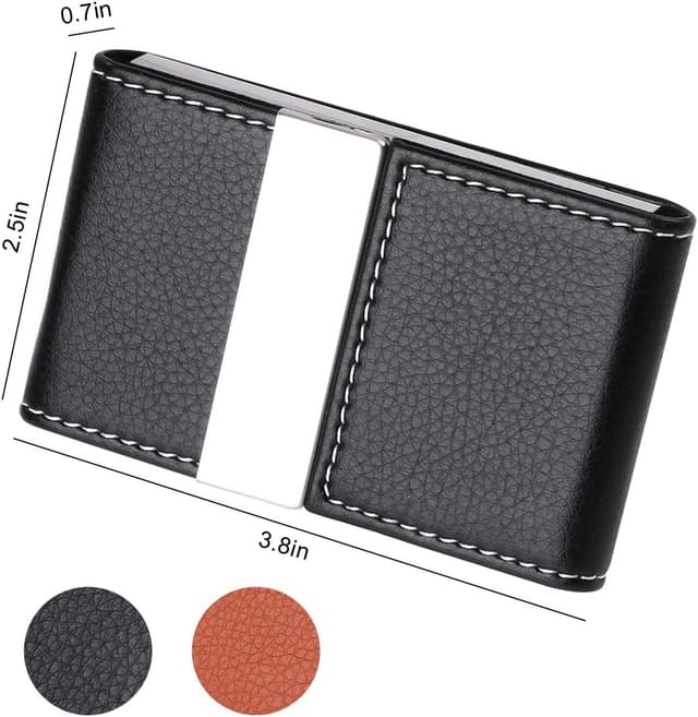 Thumbnail 2 de flintronic Porta Carte Credito Nero 9×6×1,5 cm