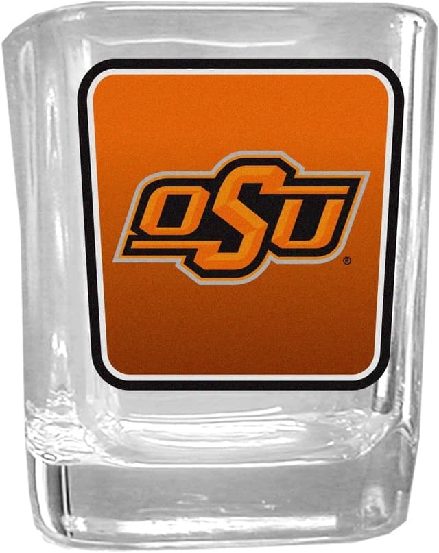 Detalle de Siskiyou Sports NCAA Unisex Square Glass Shot Glass (2 oz) with Vivid Printed Graphics