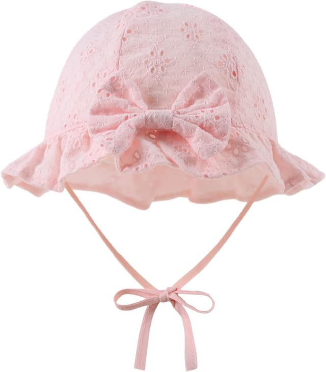 Detalle de Pesaat cotton sun hat 0-2 years baby girl
