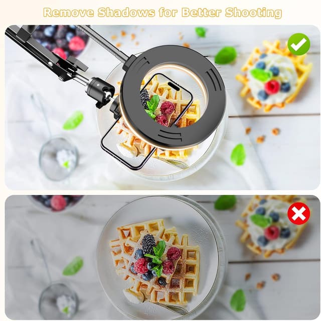 Detalle 2 de Overhead Camera Mount 6-inch Ring Light