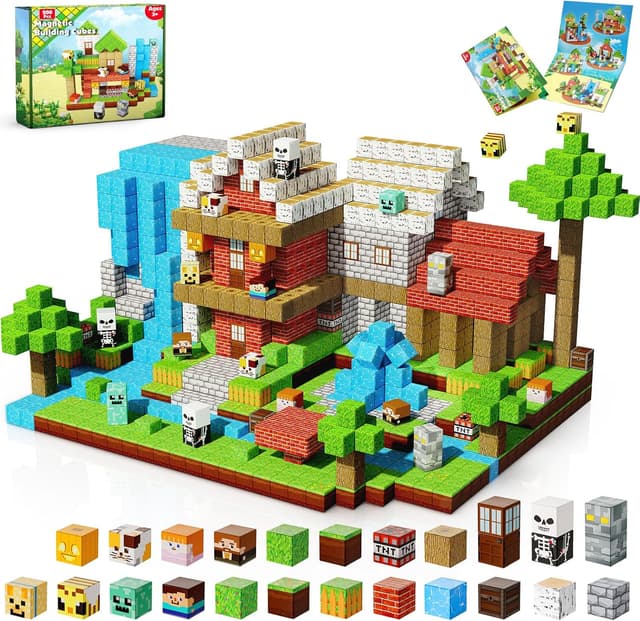 Imagen de ToyUnited 200-teiliges Magnetbausteine-Set Abenteuer im Wald 🧩 en OfertitasTOP