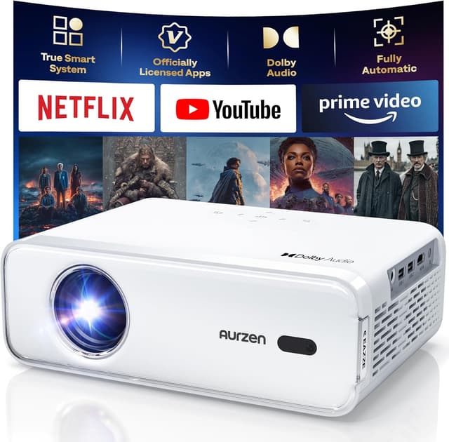 Imagen de Aurzen EAZZE D1 1080P Smart Projector 🎥 en OfertitasTOP