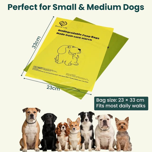Thumbnail 4 de Bonre Life Dog Poop Bags 540 biodegradable
