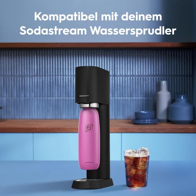 Detalle 2 de SodaStream Fizz & Go Cool 0,9 l Edelstahl