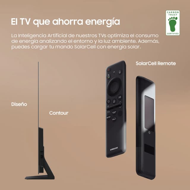 Detalle de Samsung TQ55S93DAEXXC TV OLED 55" (139 cm) 4K con AI Upscaling y Smart TV, reacondicionada Grado D