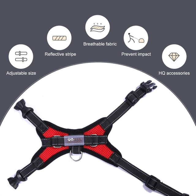 Thumbnail 3 de Dog Harness Mesh Breathable No Pull