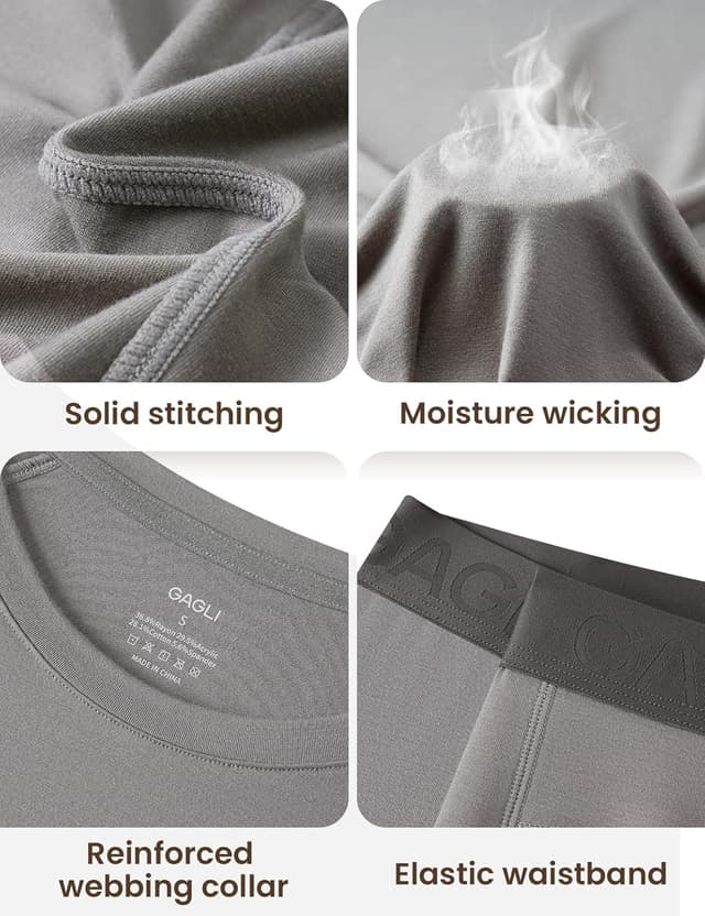 Thumbnail 4 de gagli Baselayer Thermounterwäsche Set 5℃ bis 15℃