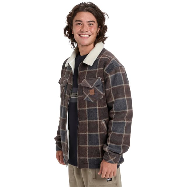 Detalle de Quiksilver Chaqueta Sherpa para hombre de 350 g/m²