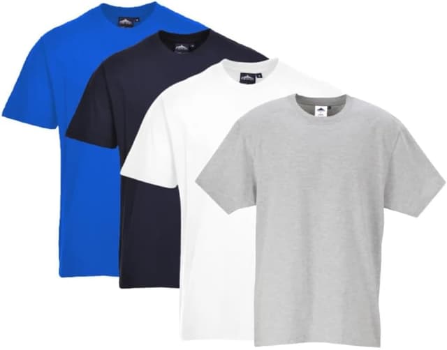 Detalle 2 de Portwest B195NARS Maglietta Turin Premium taglia S blu scuro