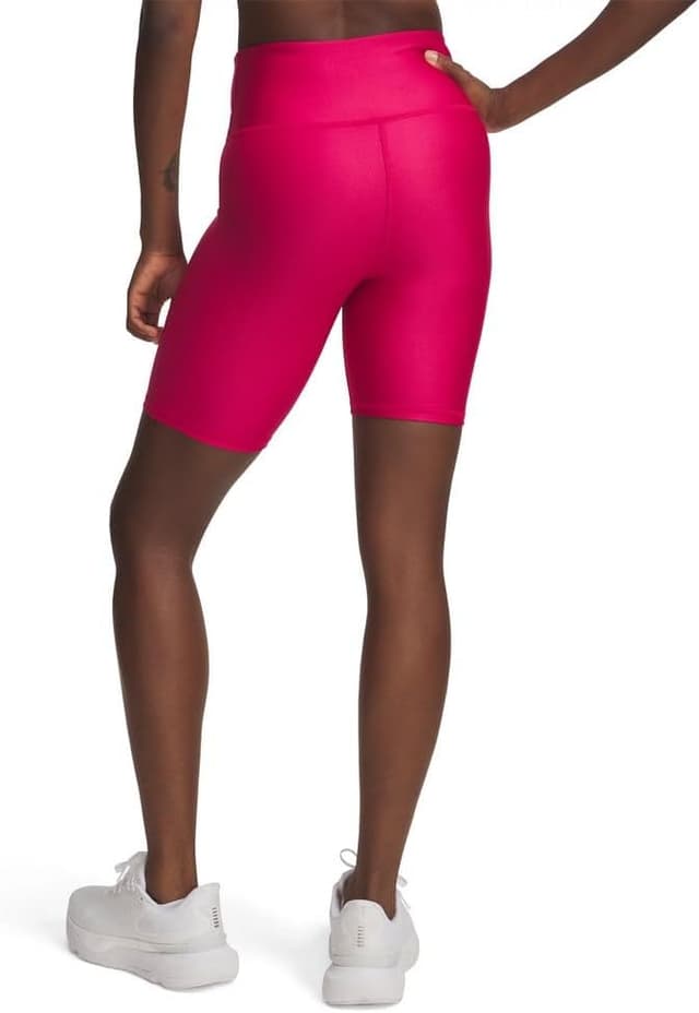 Detalle 2 de Under Armour Women’s Tech Bike Short Shorts (Shaded Fuchsia / White)