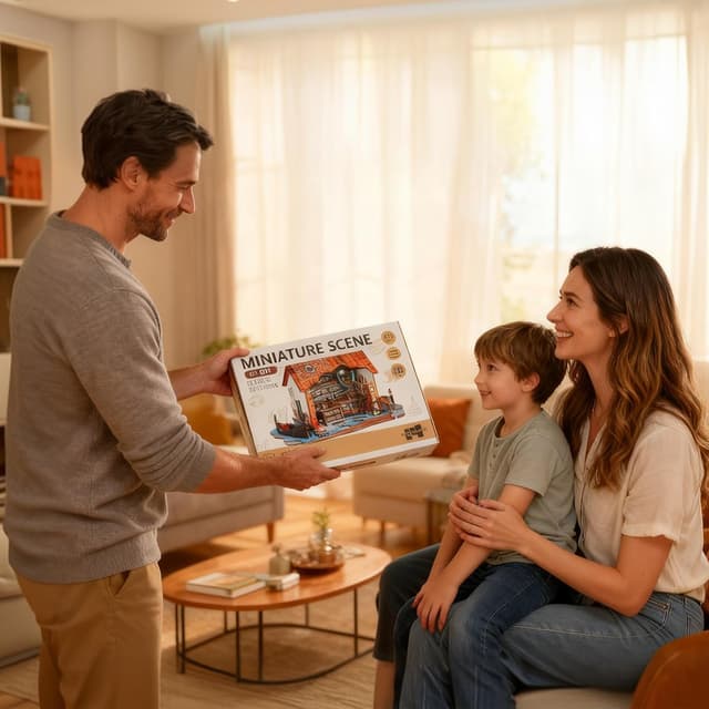 Thumbnail 6 de Book Nook Kit Floating Bookstore DIY