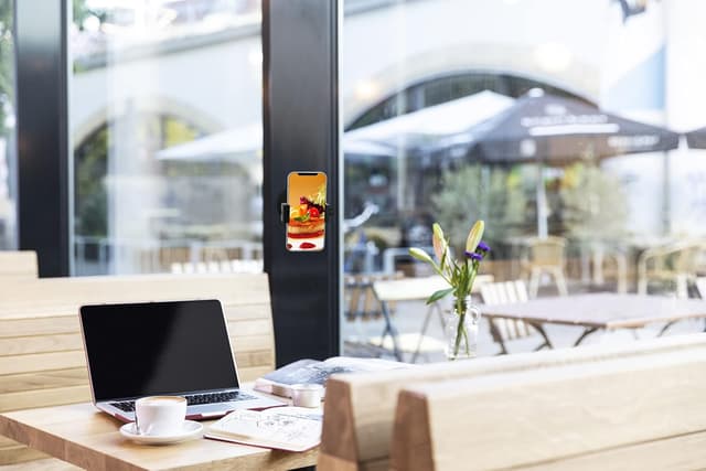 Thumbnail 6 de Magnetic Phone Holder with 18cm Folding Arm (360°) – strong neodymium mount for phones